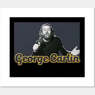 George Carlin Posters and Art